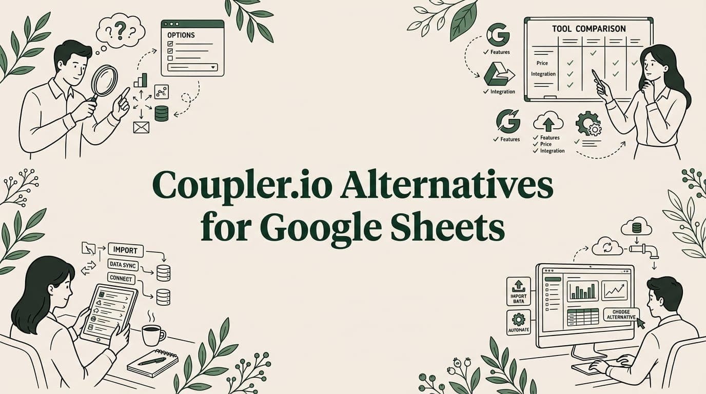 Coupler.io Alternatives: 5 Better Options for Google Sheets