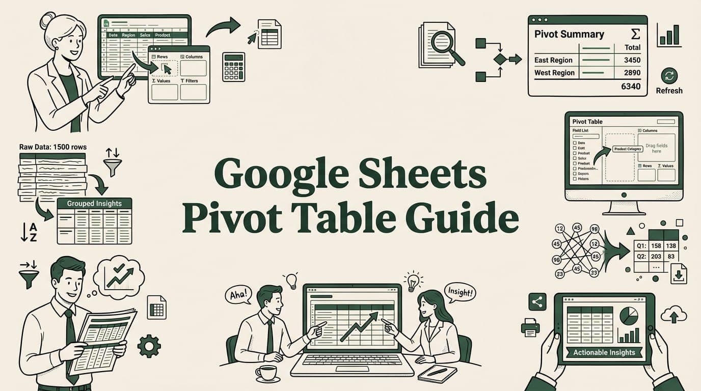 Google Sheets Pivot Table: Step-by-Step Guide (2026)