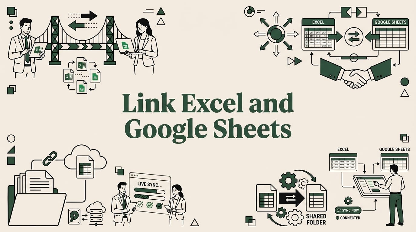 How to Link Excel and Google Sheets (Sync Data Both Ways)