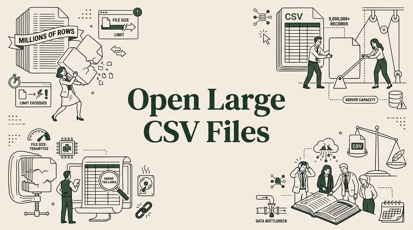 Open Fdseq File How to Open Large CSV Files Beyond Spreadsheet Limits