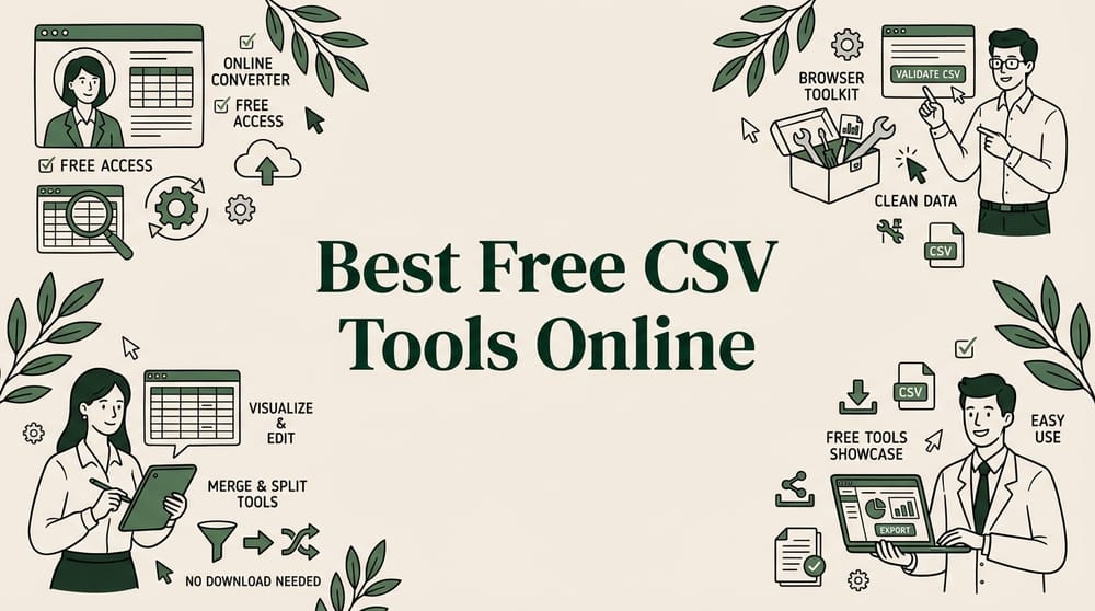 Best Free CSV Tools Online: 20 Browser-Based Tools (2026)