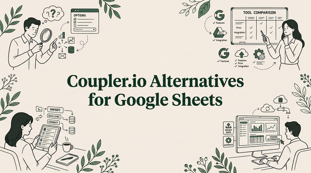 Coupler.io Alternatives: 5 Better Options for Google Sheets