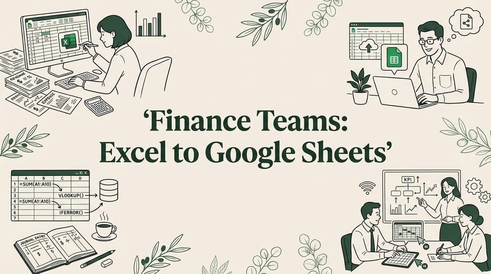 How Finance Teams Import Excel Reports to Google Sheets