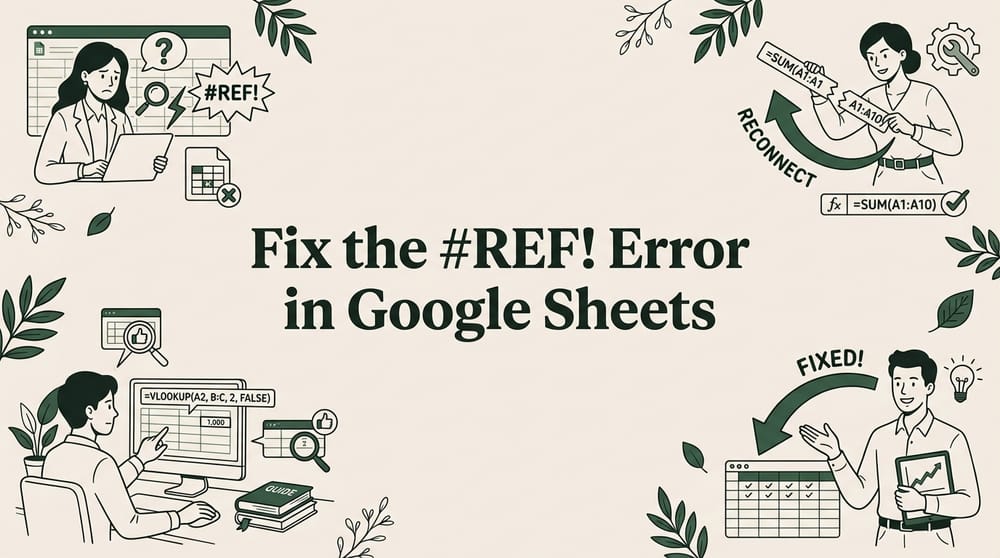 How to Fix the #REF! Error in Google Sheets (Every Cause Explained)