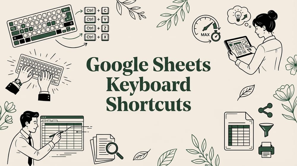 Google Sheets Keyboard Shortcuts: The Ultimate Cheat Sheet (2026)