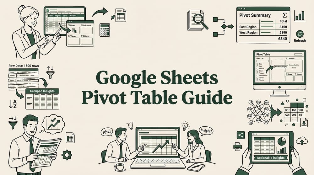 Google Sheets Pivot Table: Step-by-Step Guide (2026)