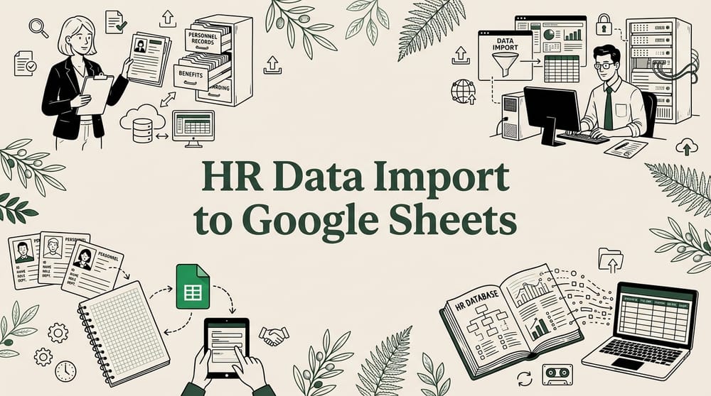 How HR Teams Import Employee Data to Google Sheets