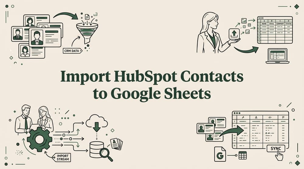 How to Import HubSpot Contacts to Google Sheets (3 Methods)