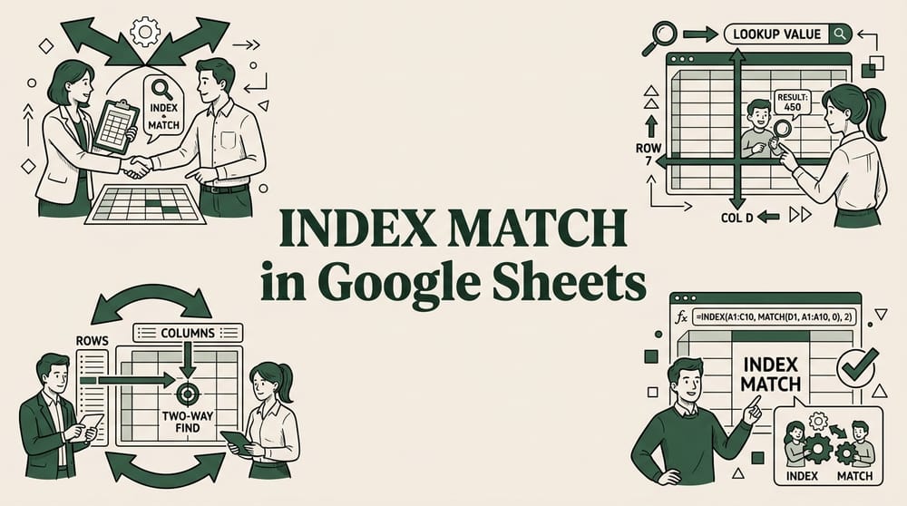 INDEX MATCH in Google Sheets: Better Than VLOOKUP?