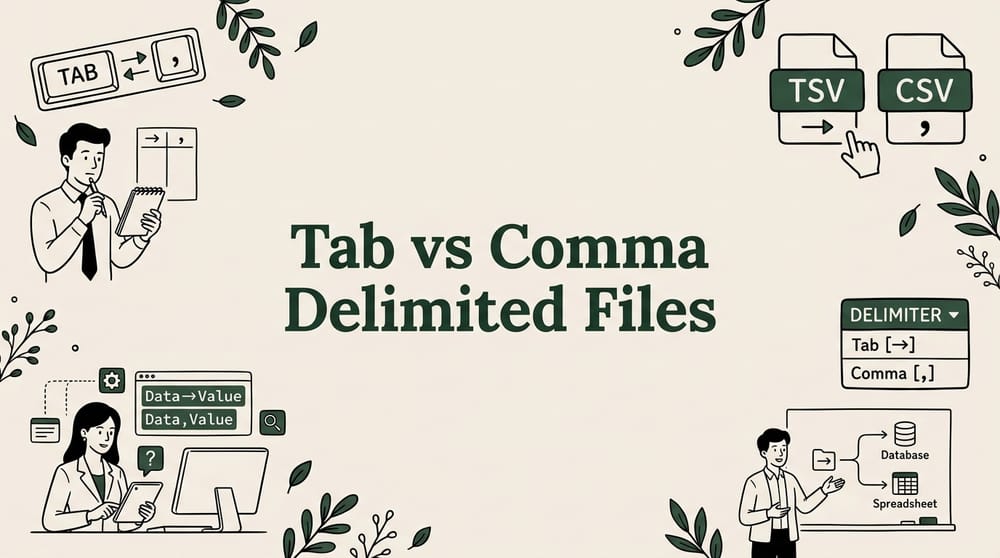 Tab vs Comma Delimited: Which CSV Format Should You Use?