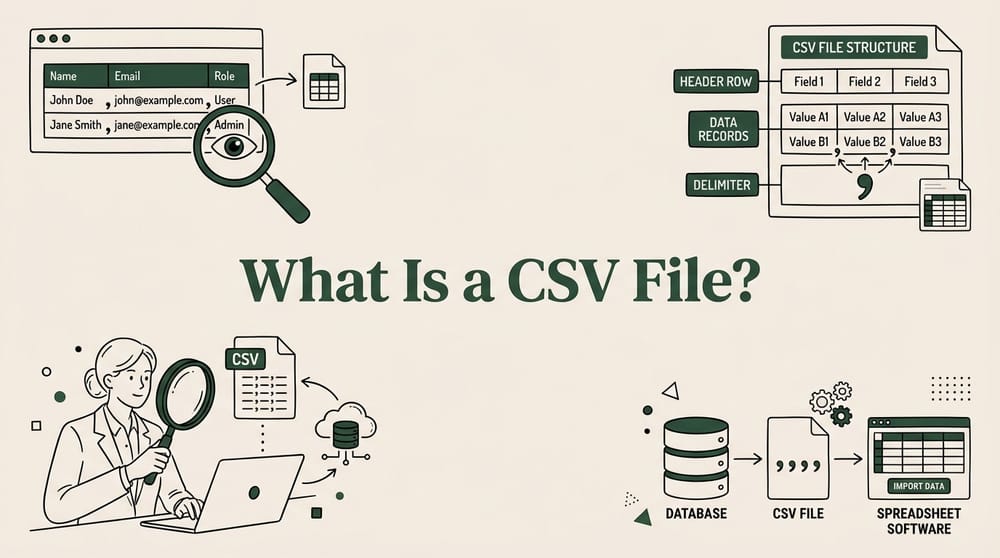 What Is a CSV File? A Beginner's Guide to Comma-Separated Values
