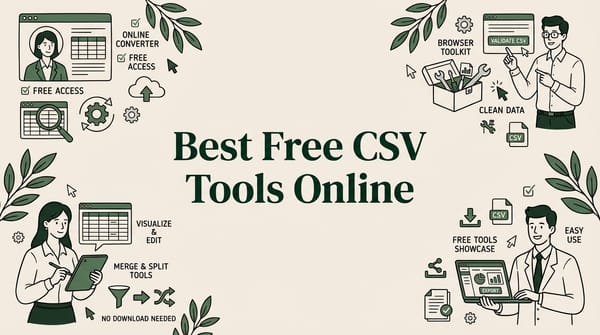 Best Free CSV Tools Online: 20 Browser-Based Tools (2026)