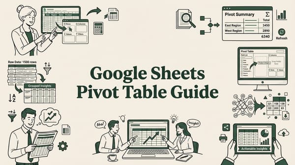 Google Sheets Pivot Table: Step-by-Step Guide (2026)