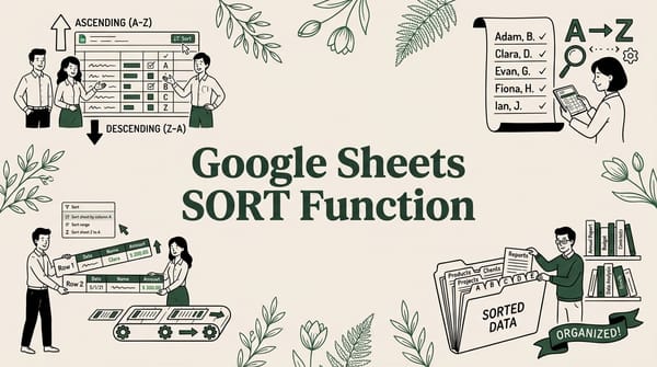 Google Sheets SORT and SORTN Functions: Complete Guide