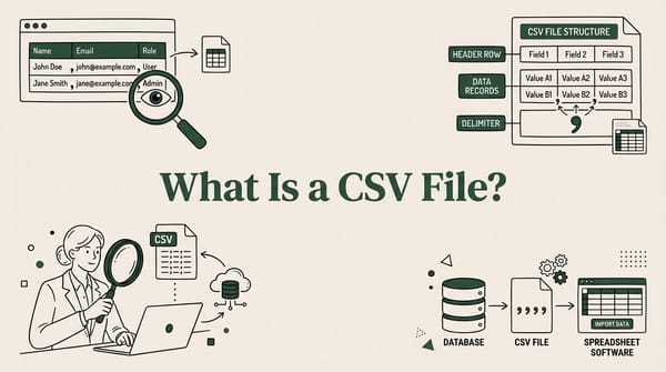 What Is a CSV File? A Beginner's Guide to Comma-Separated Values